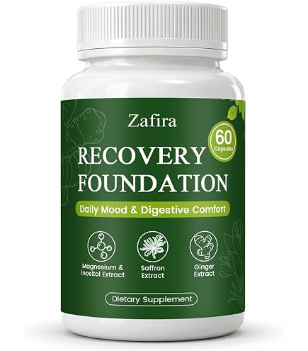Amazon.com: GLORAMD Zafira Recovery Foundation Capsules – Mental